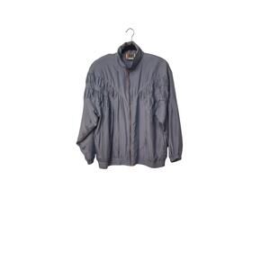 Vintage Women's EVR DIV ROUSSO APPAREL GROUP Silk Bomber Jacket Size L